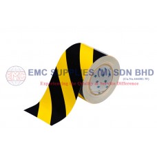 Brady Striped ToughStripe Floor Marking Tape (104317, 104347, 104377) EMC Supplies (M) Sdn. Bhd. is an established supplier mainly supplying Electro, Mechanical Components. We are an authorised distributor for the brand Brady, RKC, Hubbell and Nitto.