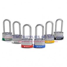 Brady Laminated Steel Padlocks - 2" Shackle