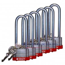 Brady Key Retaining Steel Padlocks 3" Shackle EMC Supplies (M) Sdn. Bhd. is an established supplier mainly supplying Electro, Mechanical Components. We are an authorised distributor for the brand Brady, RKC, Hubbell and Nitto.