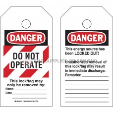 Brady RipTag Danger Do Not Operate Safety Tag Roll with Red Stripes EMC Supplies (M) Sdn. Bhd. is an established supplier mainly supplying Electro, Mechanical Components. We are an authorised distributor for the brand Brady, RKC, Hubbell and Nitto.